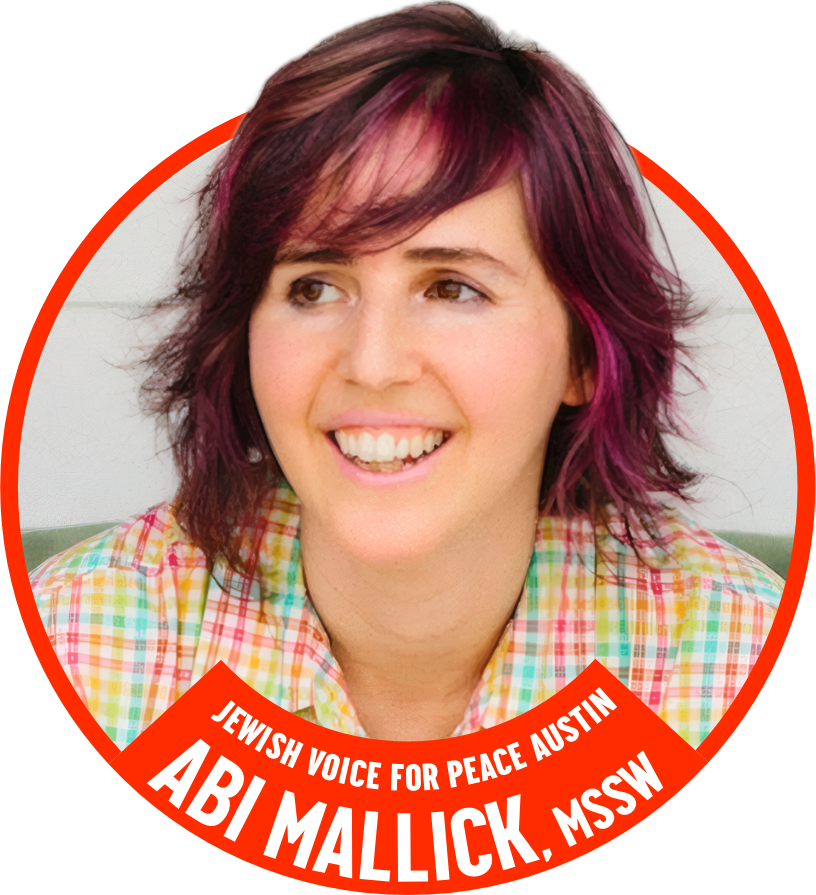 Jewish Voice for Peace Abi Mallick, MSSW
