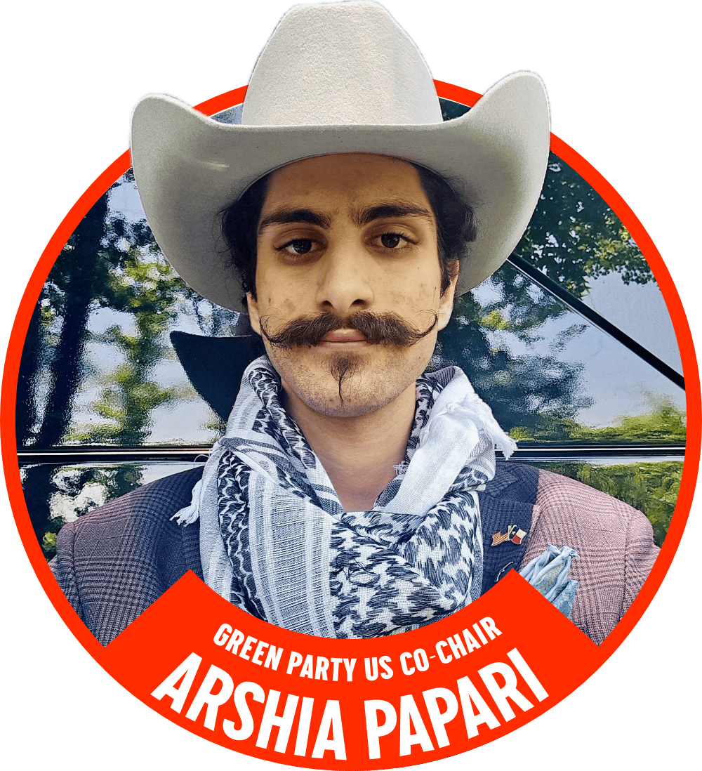 Green Party US Co-chair Arshia Papari