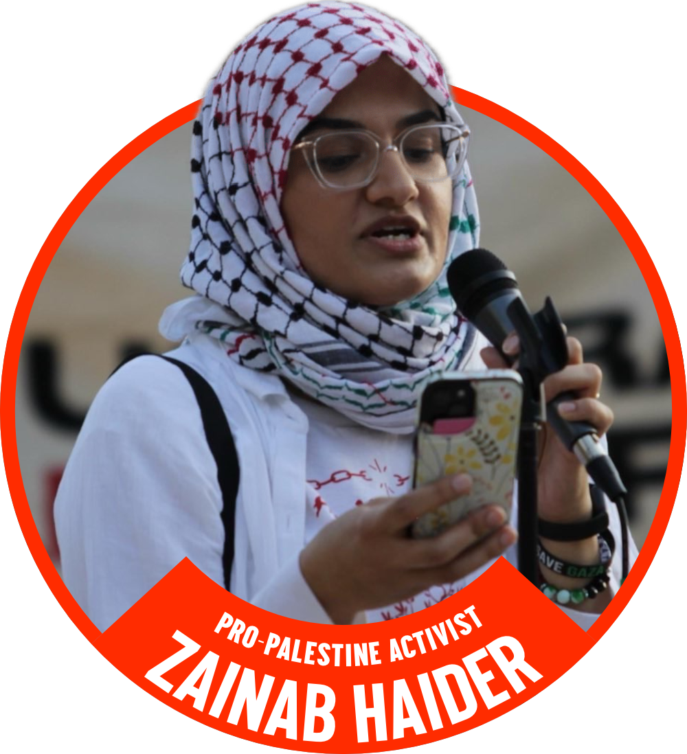 Pro-Palestine Activist Zainab Haider